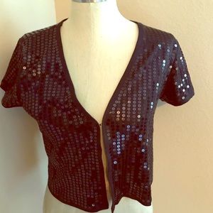 Loft Sequined Shrug